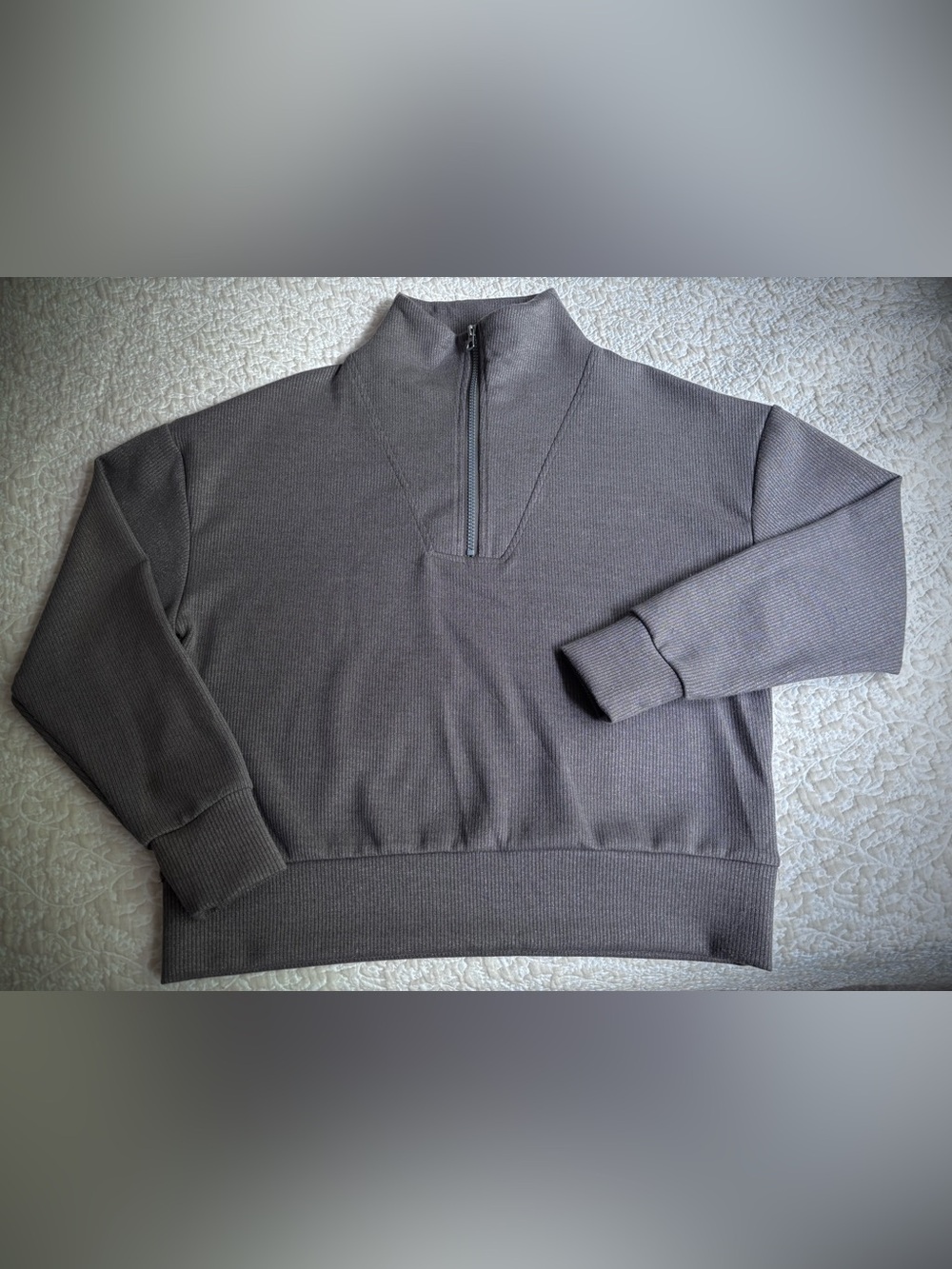 Danskin Warm Brown Pullover Quarter Zip ✨